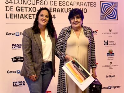 Concurso Escaparates Getxo Enpresa 2024 Entrega de Premios